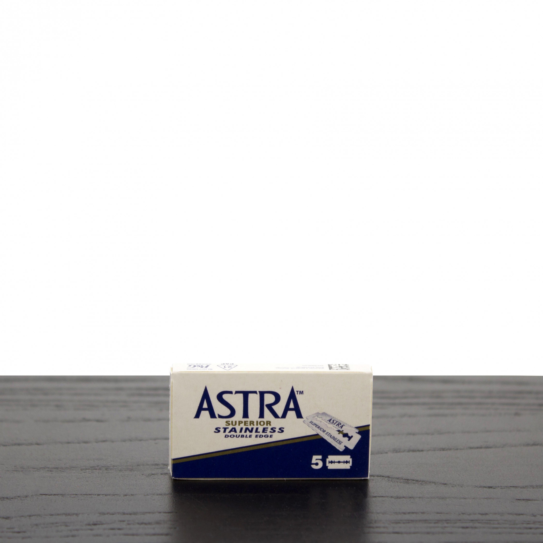 Product image 0 for Astra Superior Stainless Double Edge Razor Blades (Blue)
